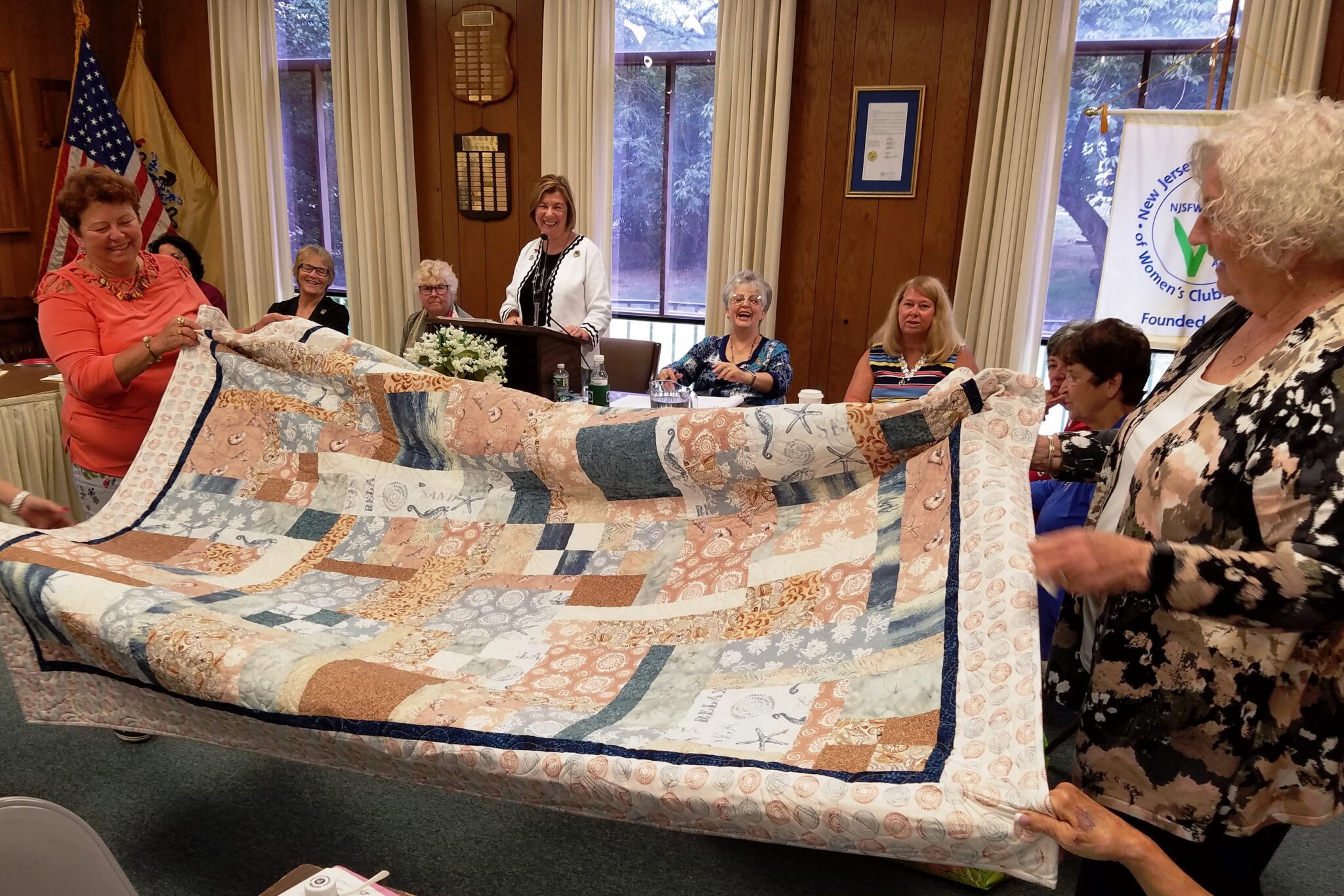 Quilt Raffle to Support CASANJ New Jersey State Federation of Women