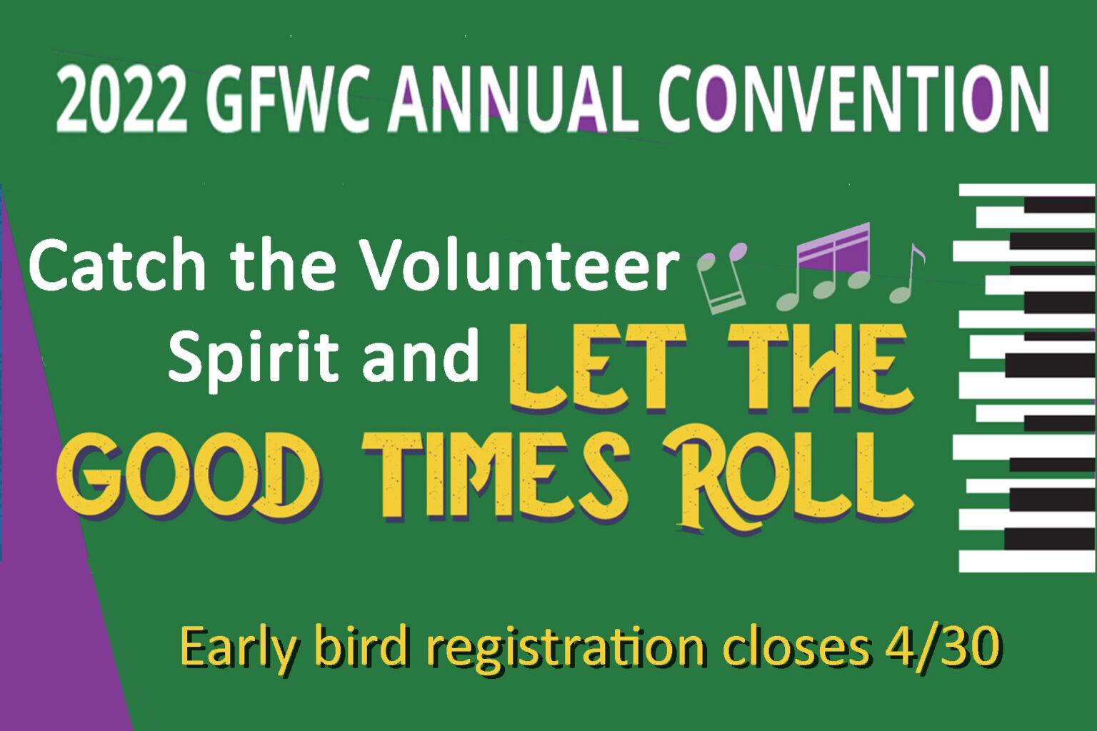 GFWC Convention Registration Open New Jersey State Federation of