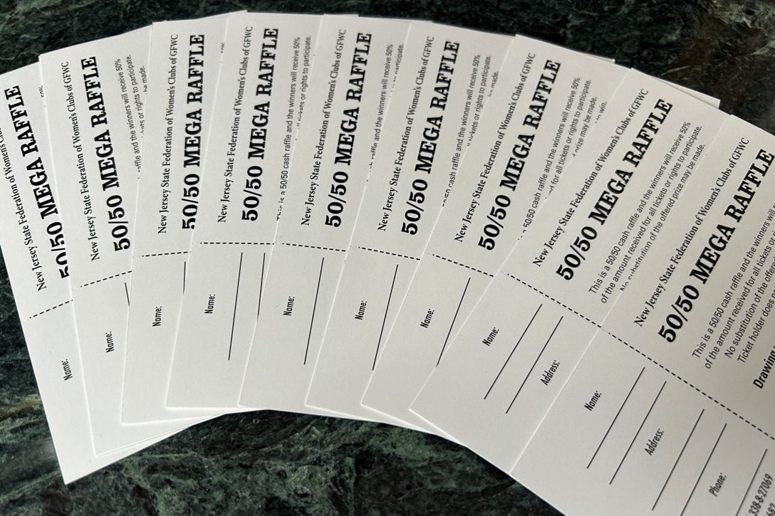Mega raffle tickets