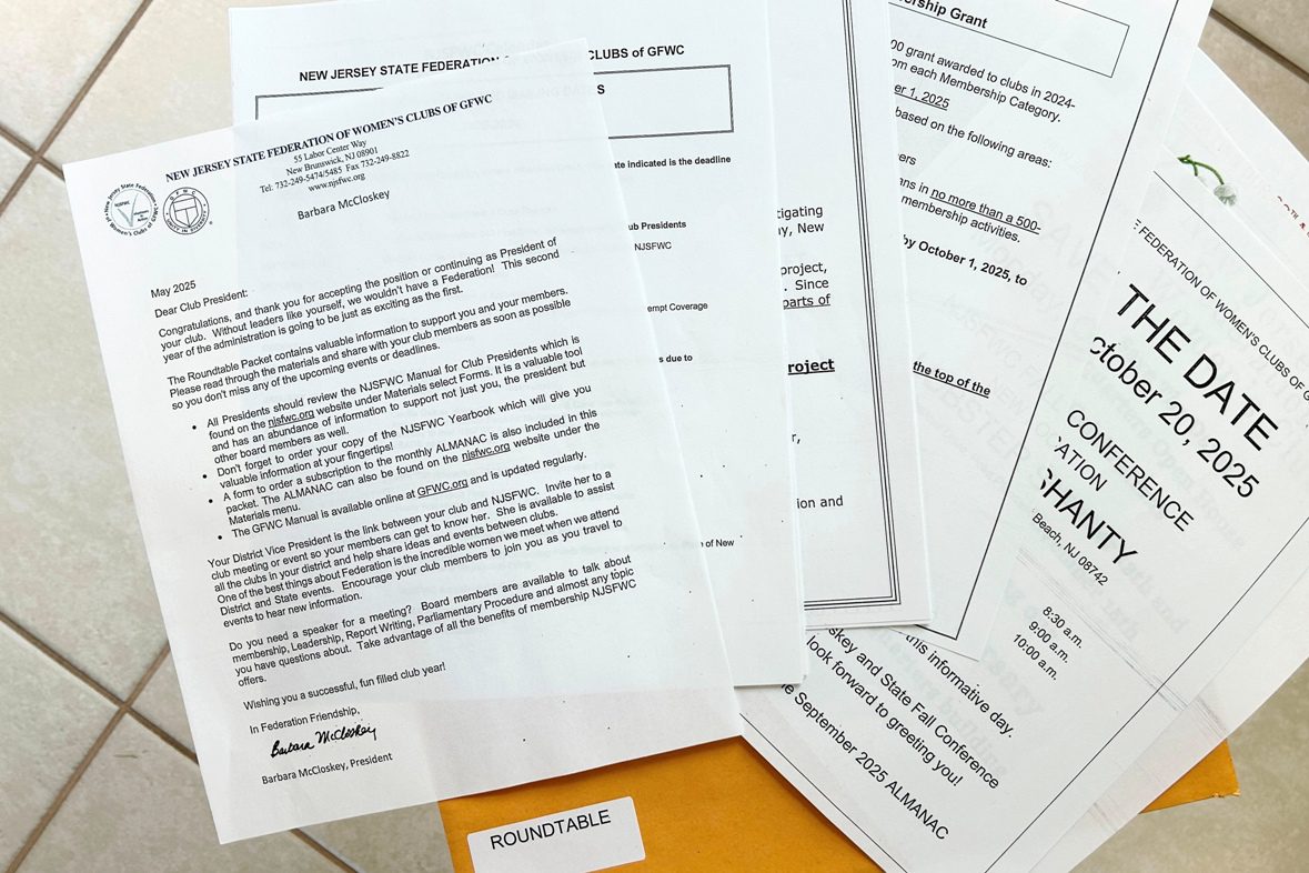 letter from president flyers forms