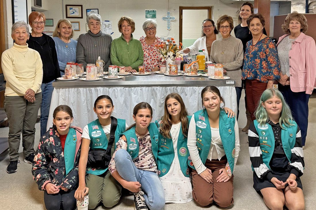 friendsgiving brunch girl scouts lacey